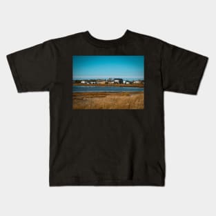 Maisonnette Fishing Village in New-Brunswick, Canada V1 Kids T-Shirt